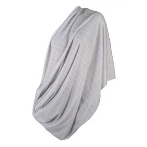 LK Baby Infinity Nursing Scarf Breastfeeding Cover Polyester Tan Plaid One Size